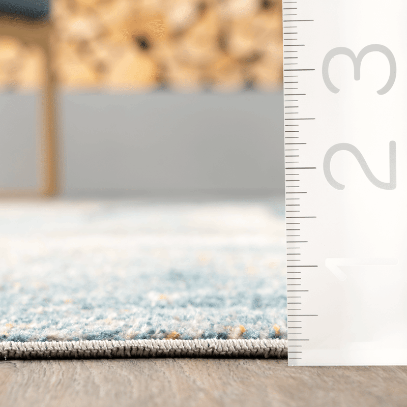 Sherri SpinClean Abstract Machine Washable Area Rug