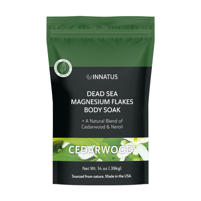 Pure Dead Sea Magnesium Flakes Soak with Cedarwood and Neroli