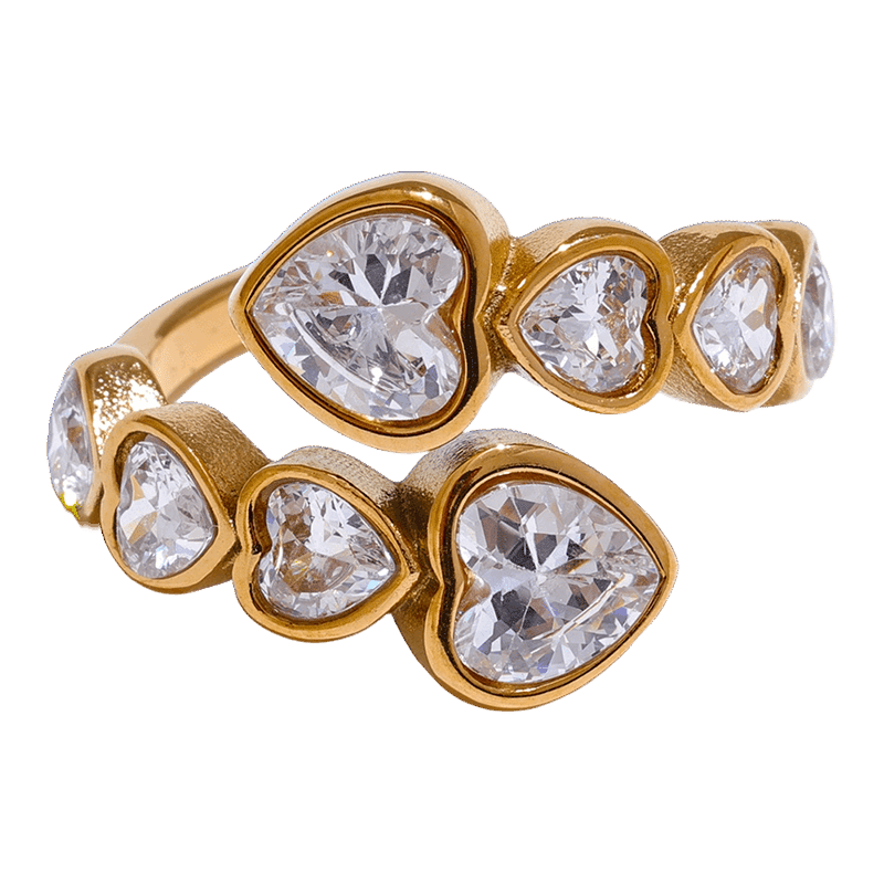 18K Gold Plated Nila Ring