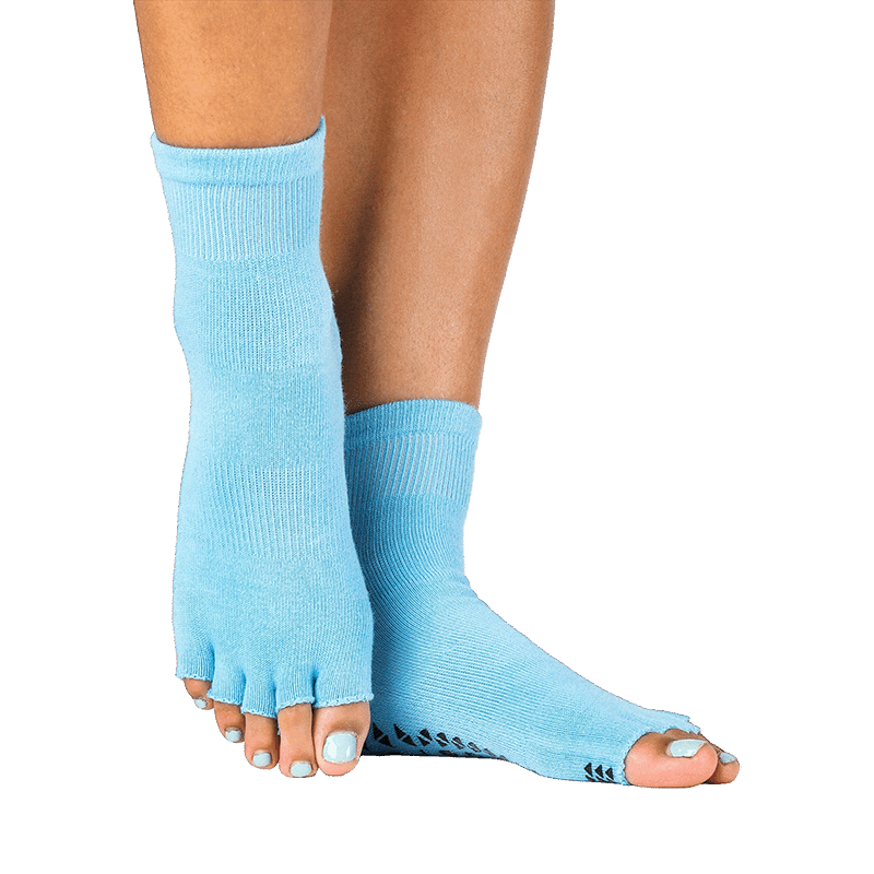 Mia Toeless Ankle Grip Sock