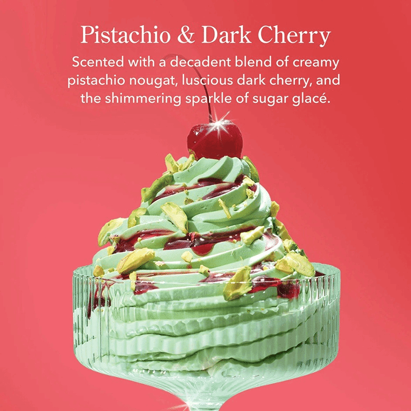 Pistachio & Dark Cherry Goat Milk Lotion