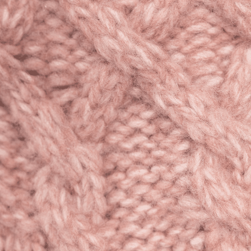 Cabled Sweater Sock w/ Turnback Cuff