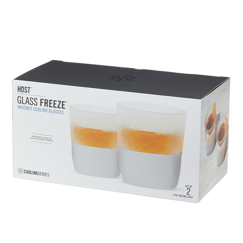 Glass FREEZE Whiskey Glass (Set of 2)