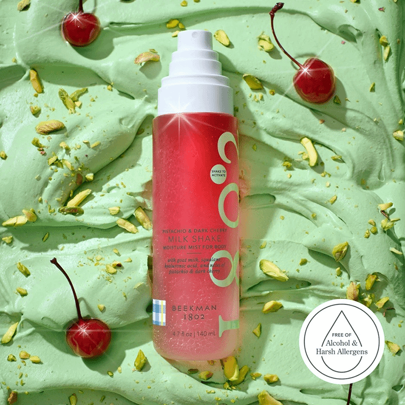 Pistachio & Dark Cherry Milk Shake Moisture Mist For Body