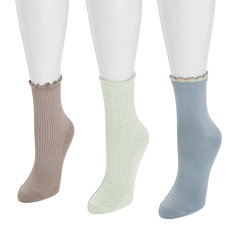 Women's LUXE Whisper Soft Quarter Crew Socks (3 Pack)