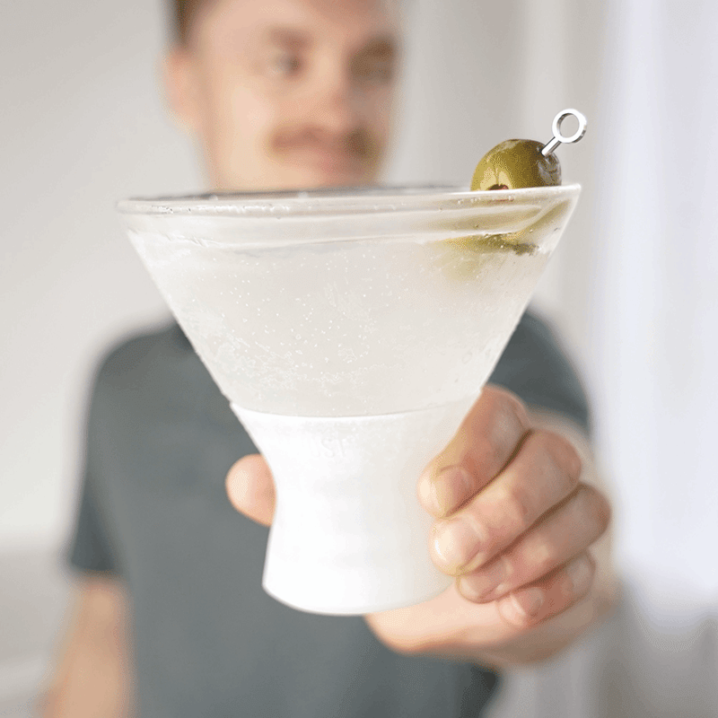 Glass Martini FREEZE (Set of 2)