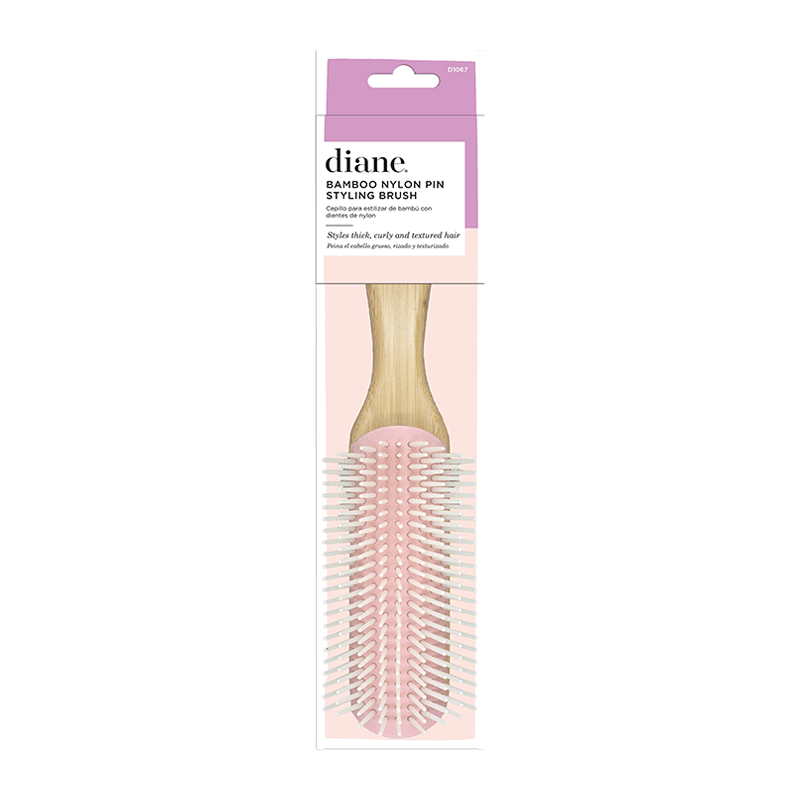 Bamboo Nylon Pin Styling Brush