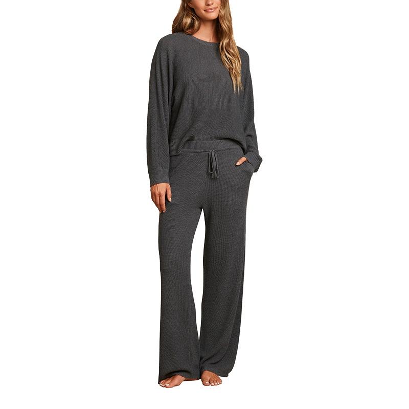 Luxeblend Waffle Knit Ankle Pant - L