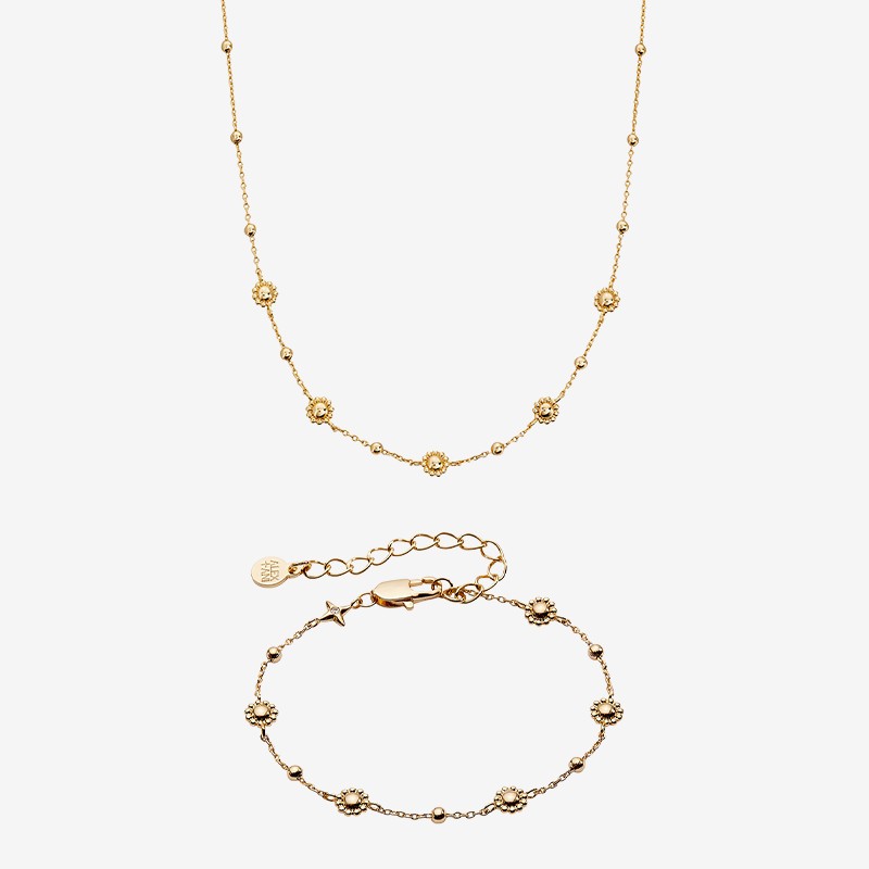 Floret Chain Jewelry Duo