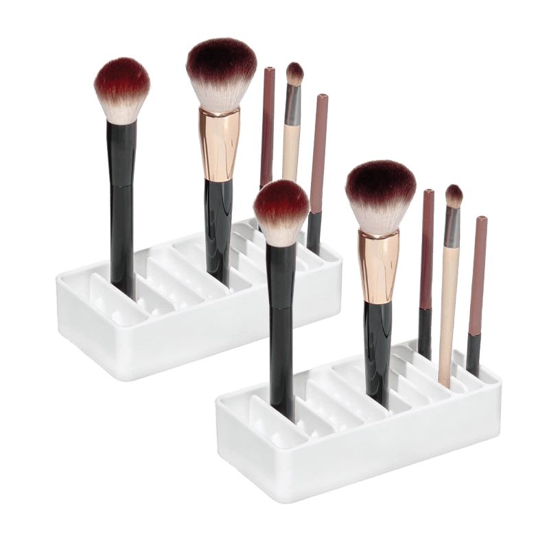 Cosmetic & Makeup Brush Holder (2 Pack)