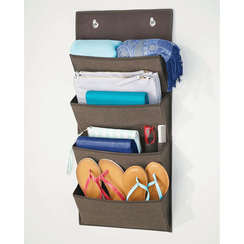 4 Pocket Hanging Organizer (2 Pack)