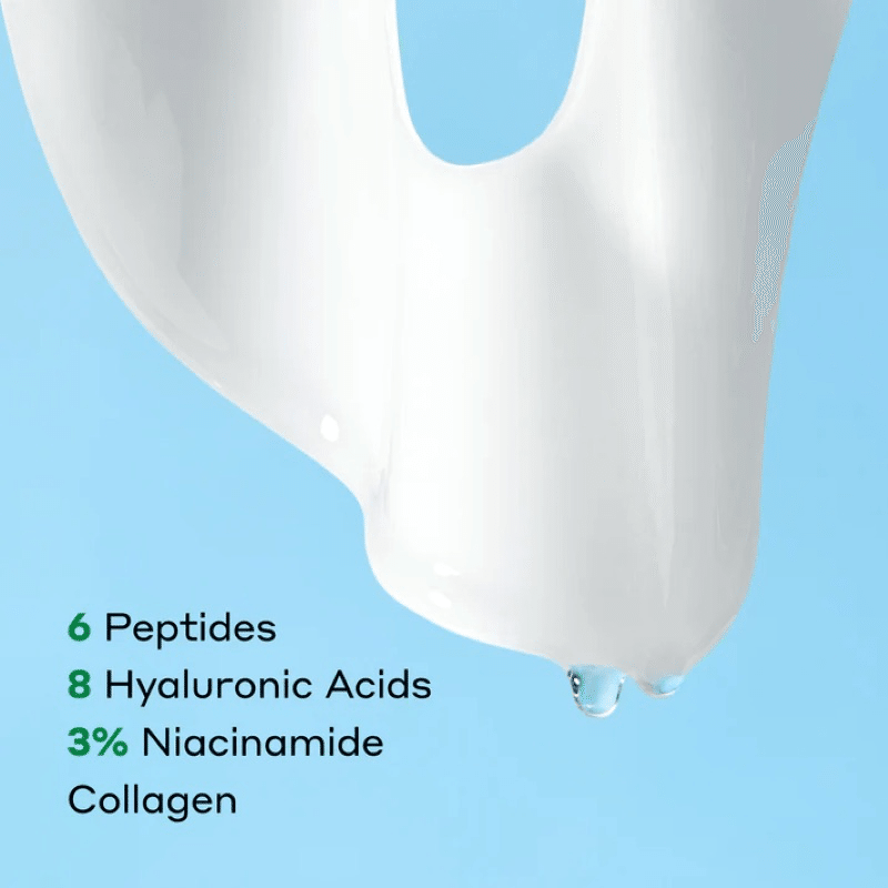 Advanced Collagen Hydrogel Mask with Peptides, Hyaluronic Acid & Niacinamide