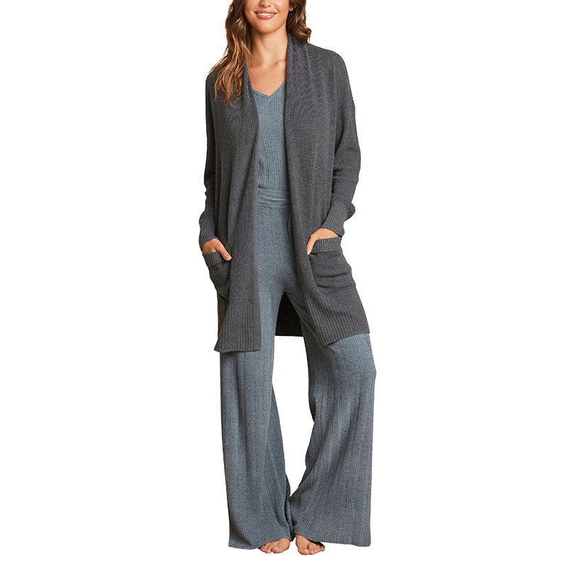 Luxeblend Waffle Knit Cardigan