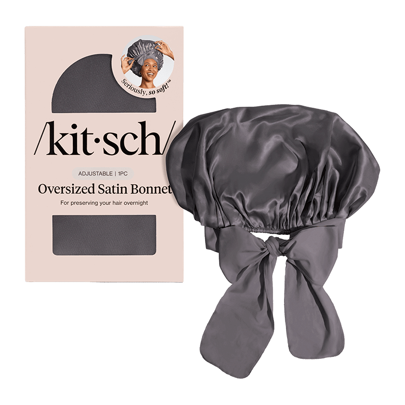 Adjustable Oversized Satin Bonnet