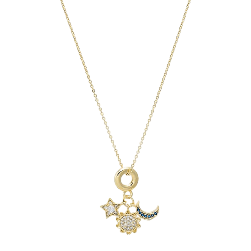 Celestial Trinket Charm Necklace