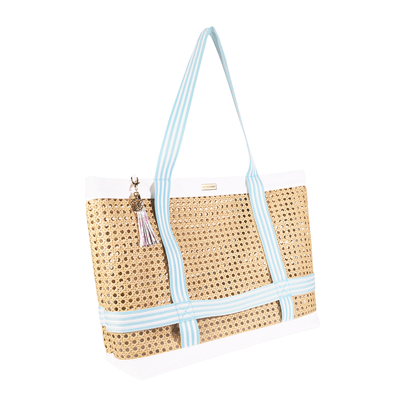 Beach Hat Tote, Beachside Haven
