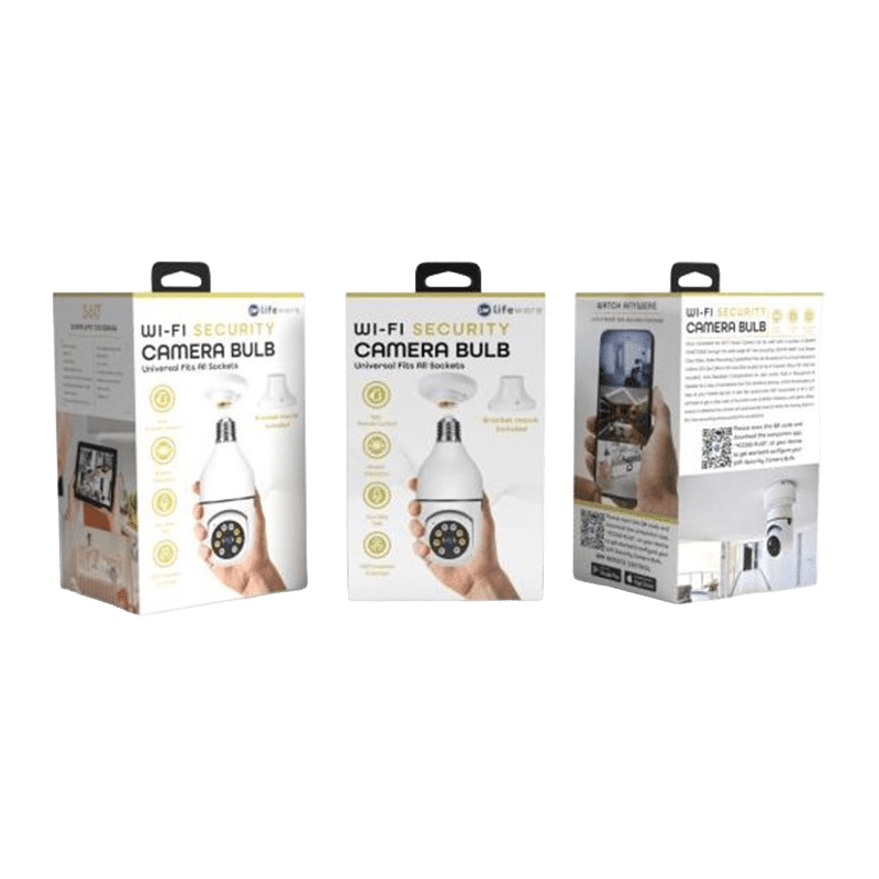 Wi-Fi Security Camera Bulb