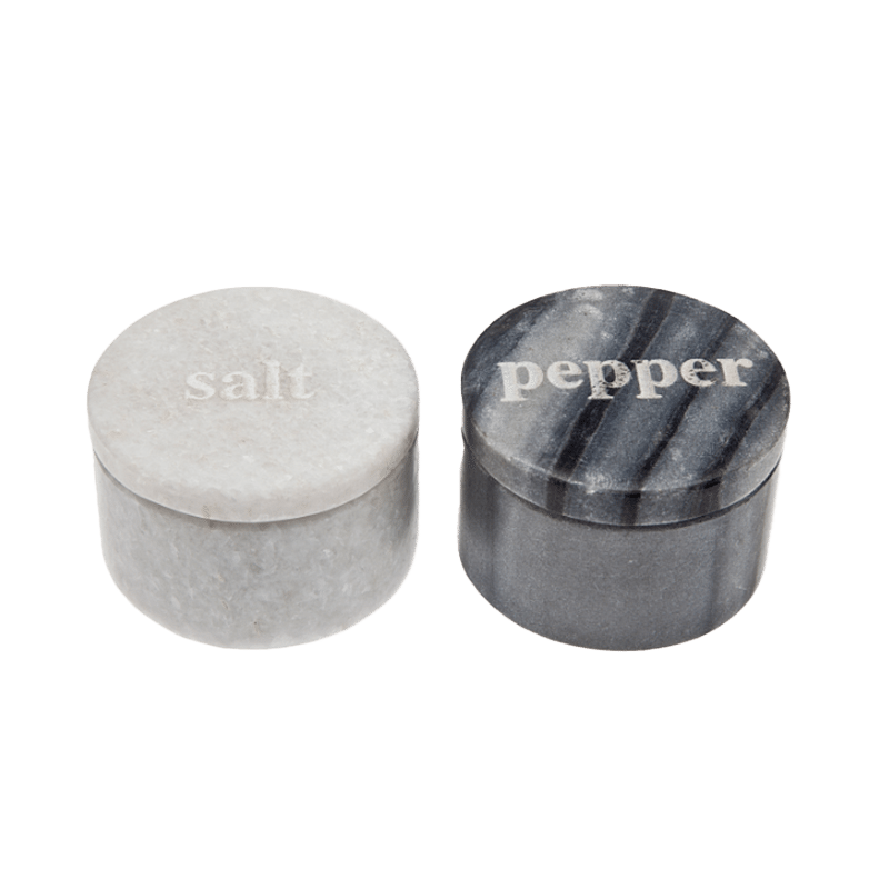 Marble Salt & Pepper Cellars