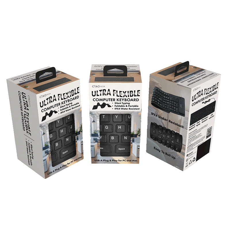 Roll Up Computer Keyboard