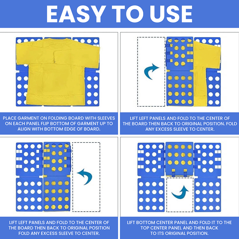 Easy Clothes Folding Board (2 Pack)