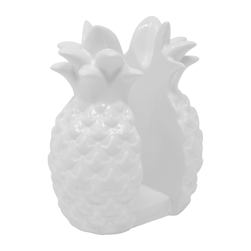Ceramic Napkin Holder, Resort White
