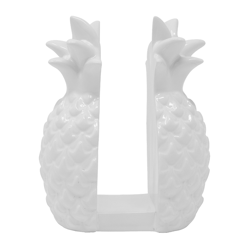 Ceramic Napkin Holder, Resort White