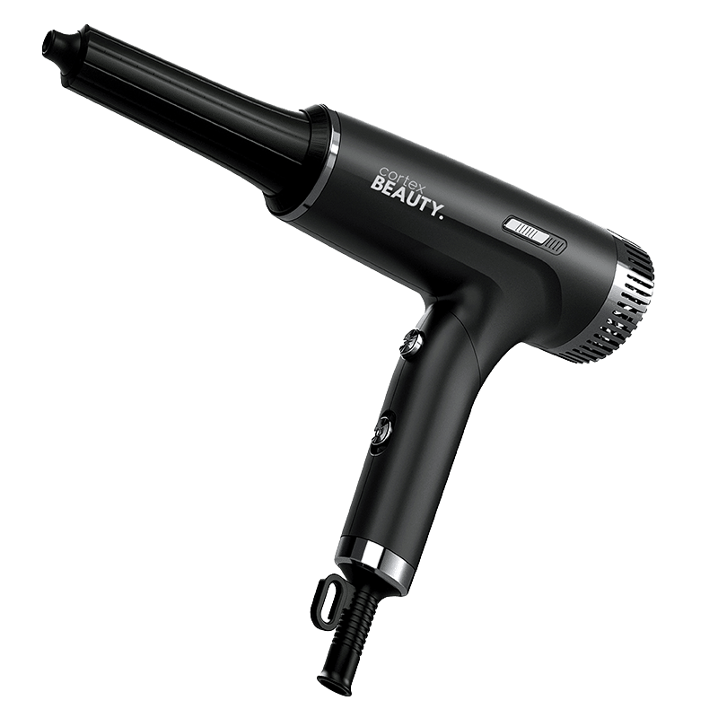 Foldable Travel Dryer with Concentrator & Air Curlers