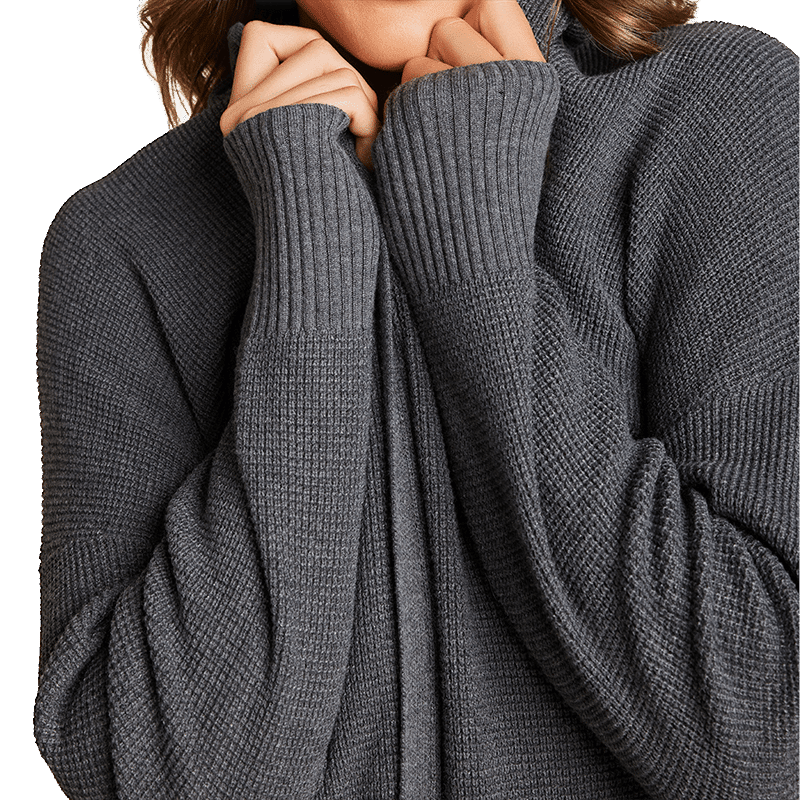 Luxeblend Waffle Knit Cardigan