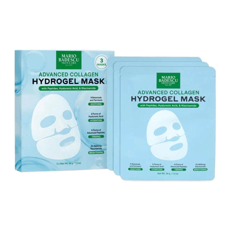 Advanced Collagen Hydrogel Mask with Peptides, Hyaluronic Acid & Niacinamide