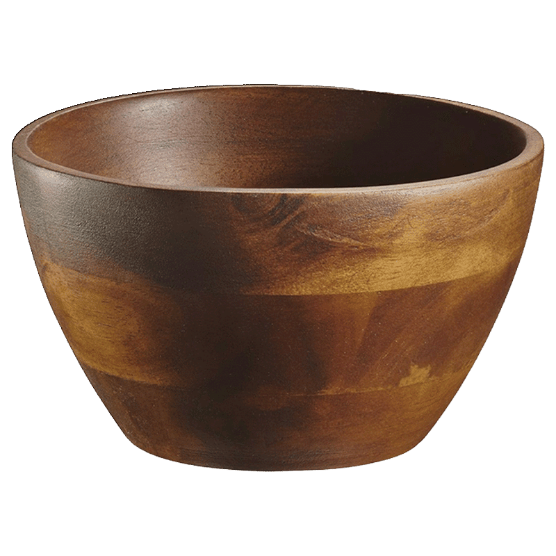 4" Wood Bowls (Set of 3)