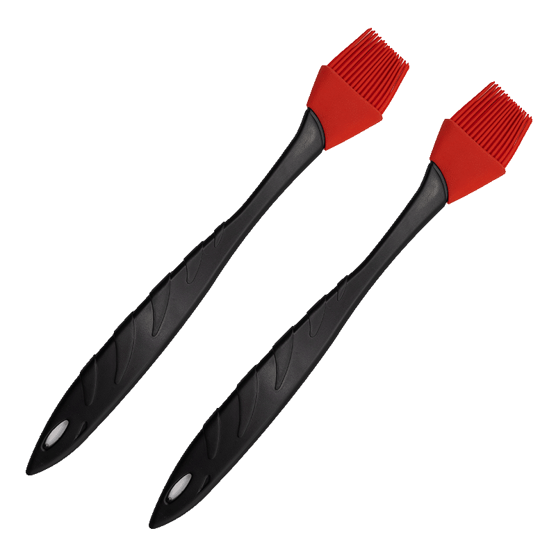 Long Handle Silicone Kitchen Brush (2 Pack)