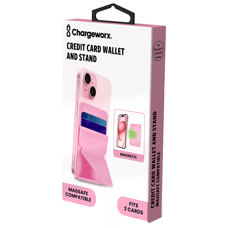 Magnetic Credit Card Holder & Stand