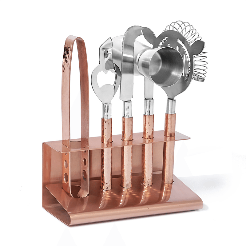 9 Piece Copper Bar Set