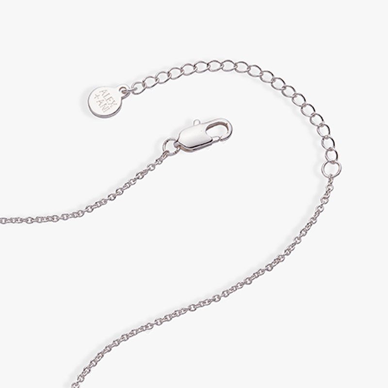 Cross And Angel Wing Charm Necklace