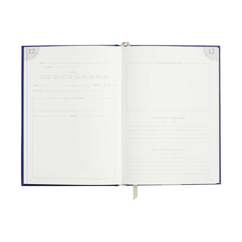 Library Card Reading Journal