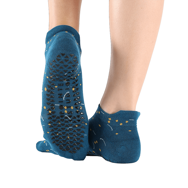 Tick Tock Full Foot Grip Sock