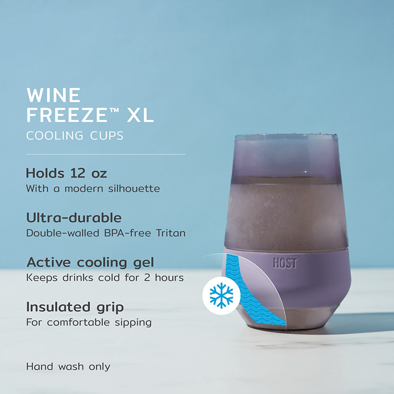 Wine FREEZE XL Cooling Cup (Set of 2)