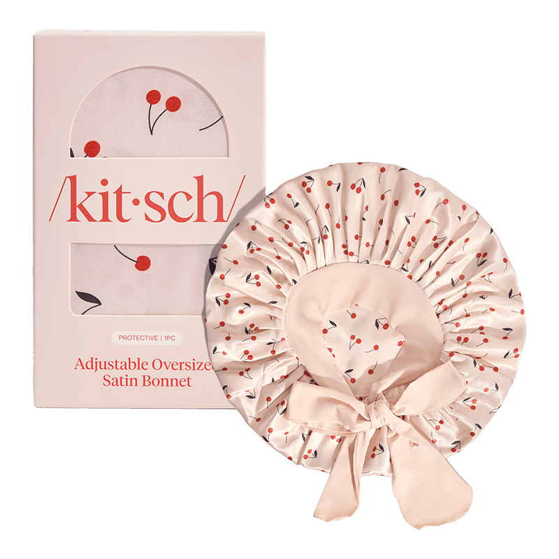 Adjustable Oversized Satin Bonnet