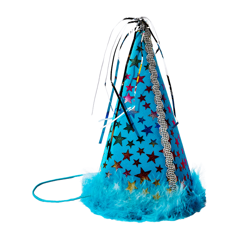 Birthday Hat - Blue - Small