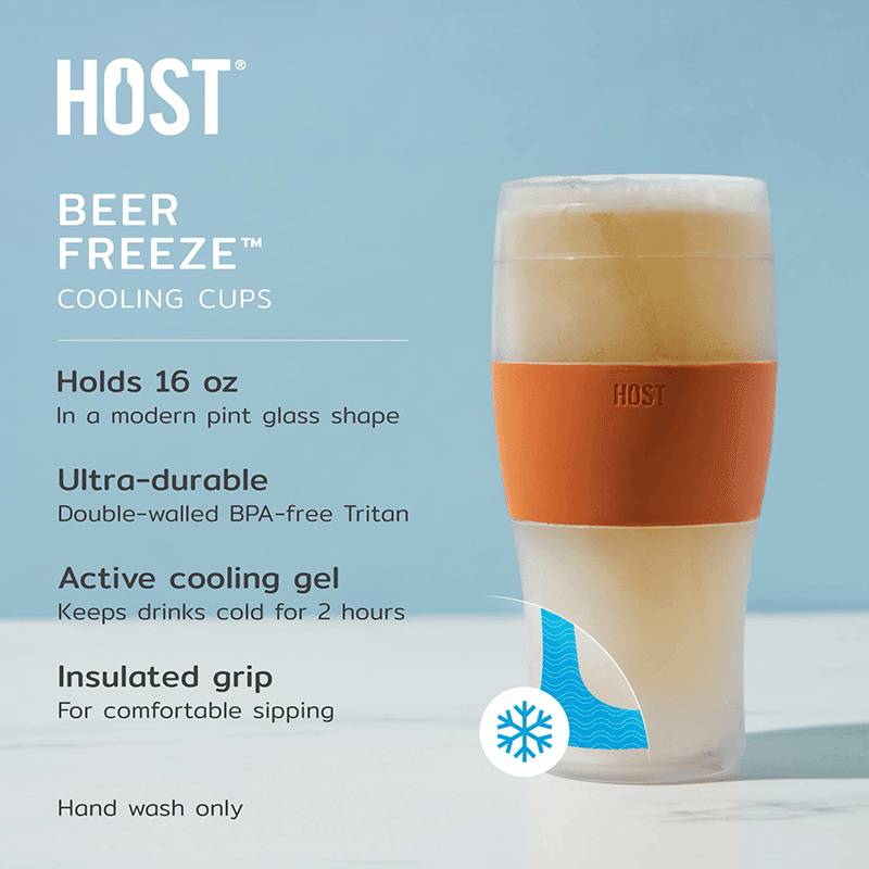 Beer FREEZE Cooling Cup (Set of 2)