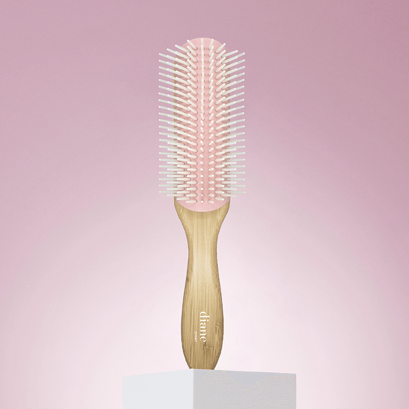 D1067 Bamboo Nylon Pin Styling Brush