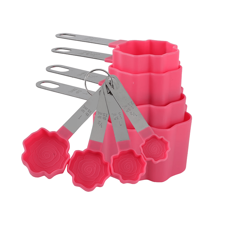 8 Piece Measuring Cup & Spoon Set