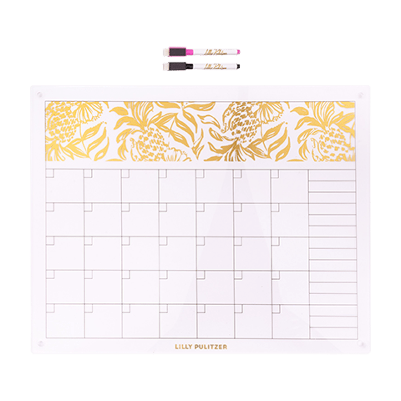 Acrylic Dry Erase Calendar