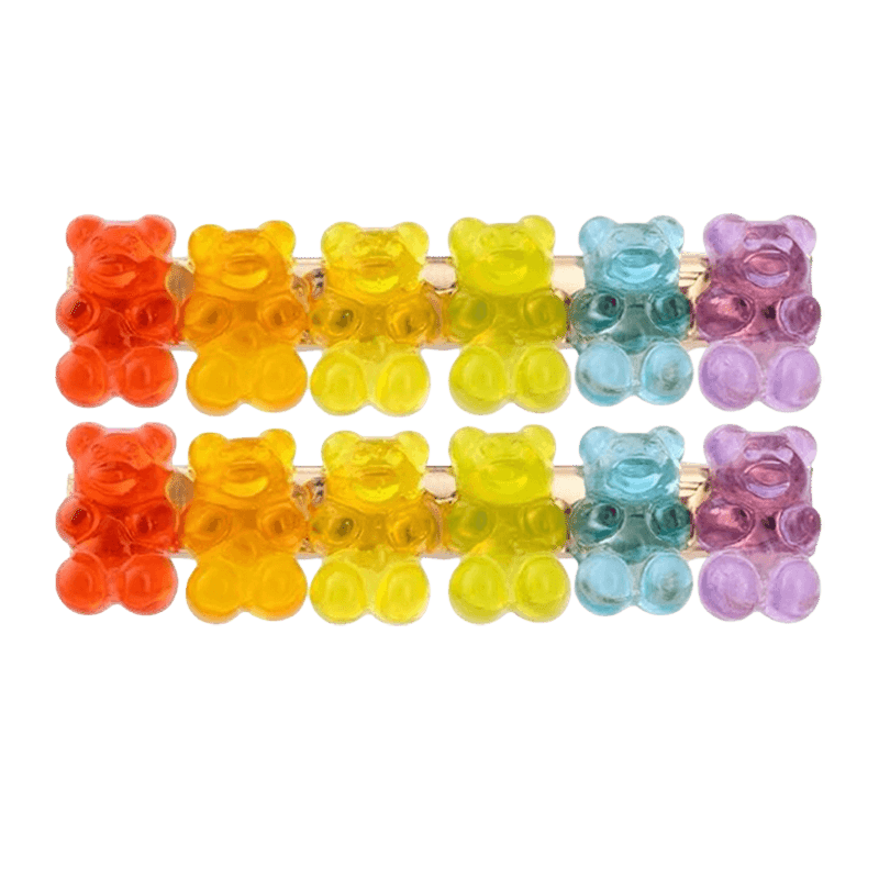 Gummy Bear Hair Clips