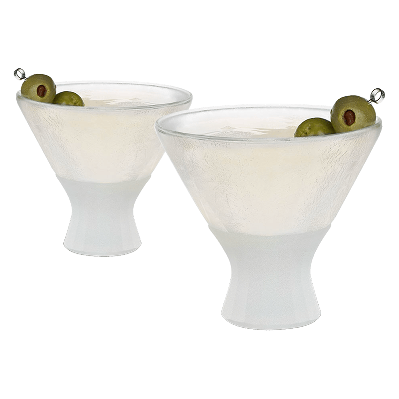 Glass Martini FREEZE (Set of 2)