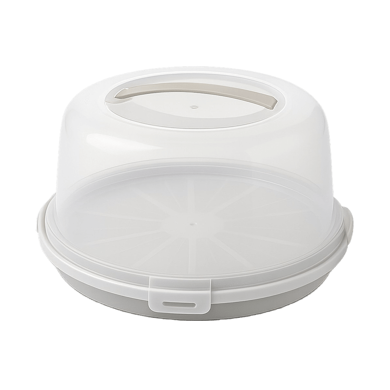 Round Cake Platter with Locking Lid
