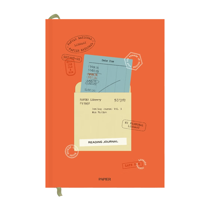 Library Card Reading Journal