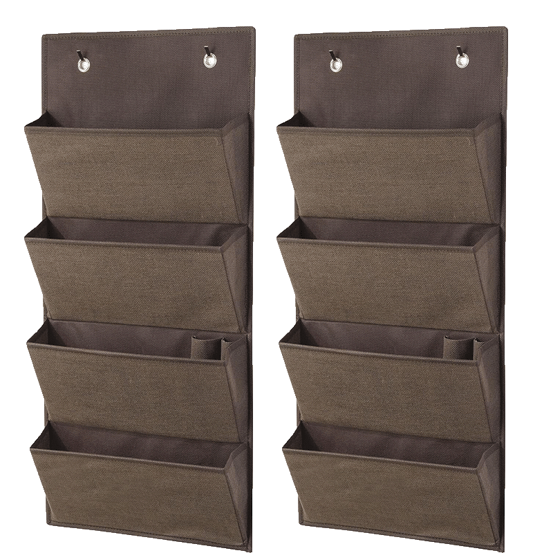 4 Pocket Hanging Organizer (2 Pack)