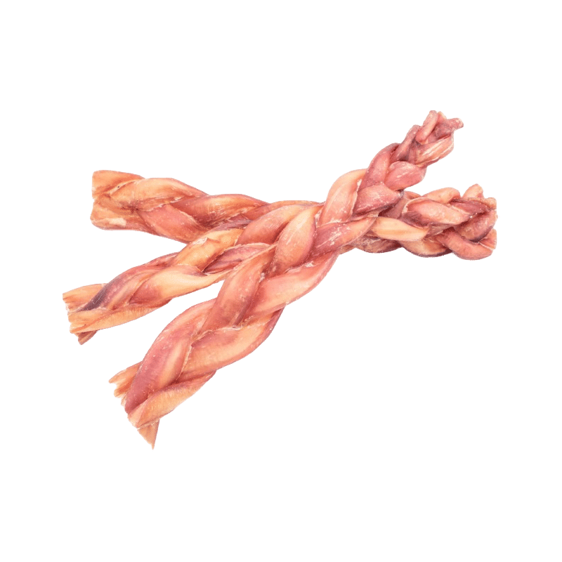 12 Inch Jumbo Braided Bully Stick, 3 pack
