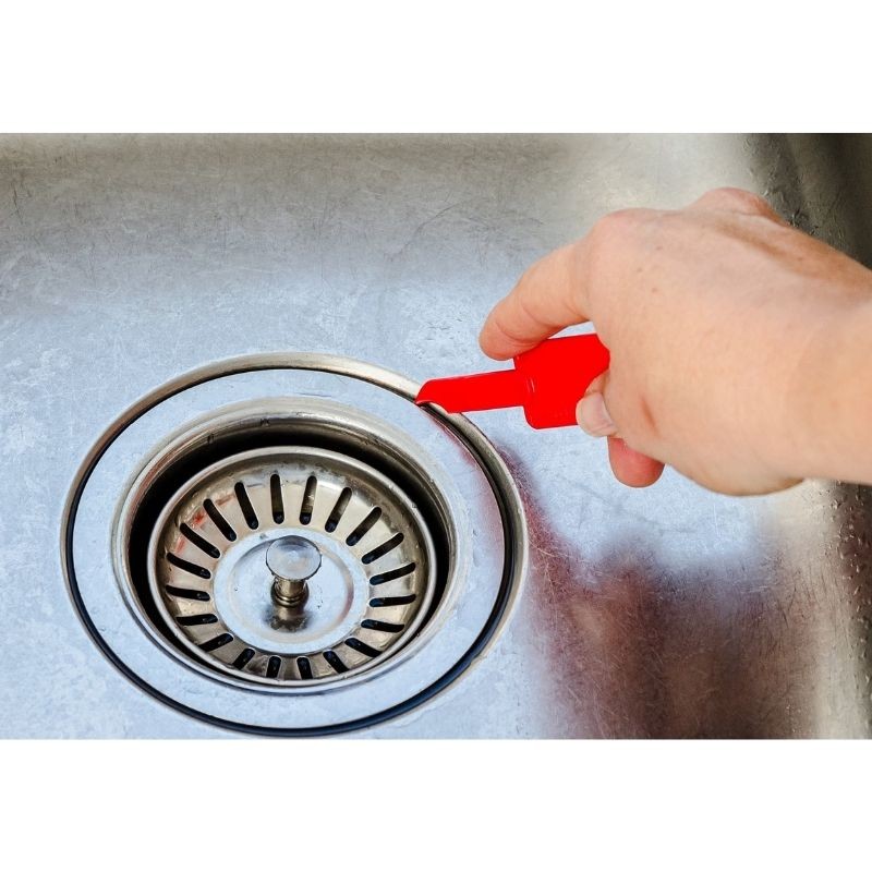 Cleana - 2 Pack - Mixed Colours - Self Sharpening Cleaning Scraper